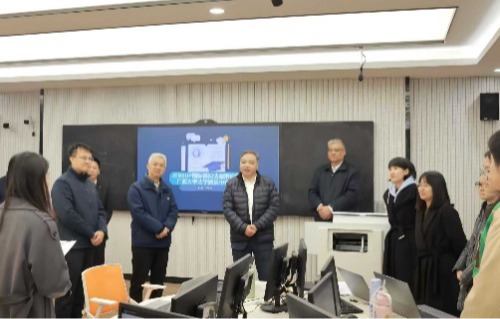 校长肖建庄带队到世界杯官网调研指导工作